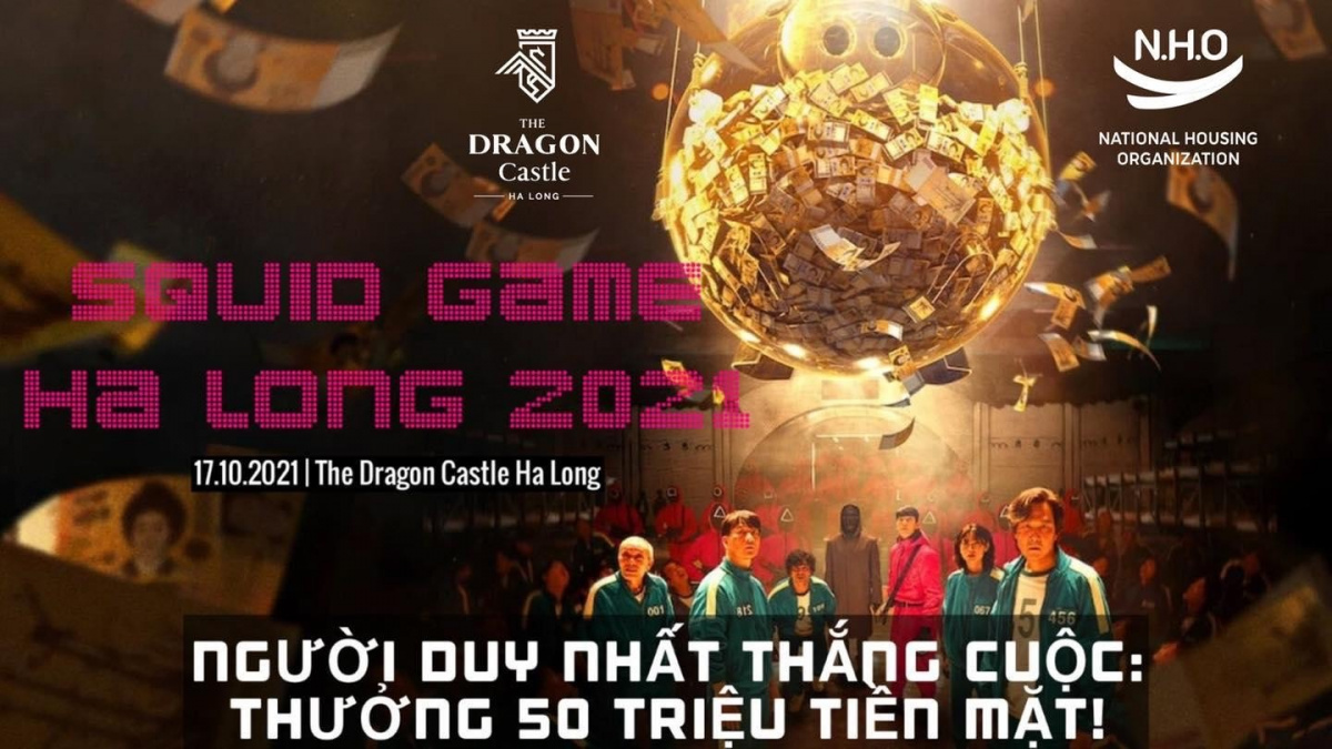 Tới Hạ Long tham gia Squid game phiên bản đời thực cuối tuần này