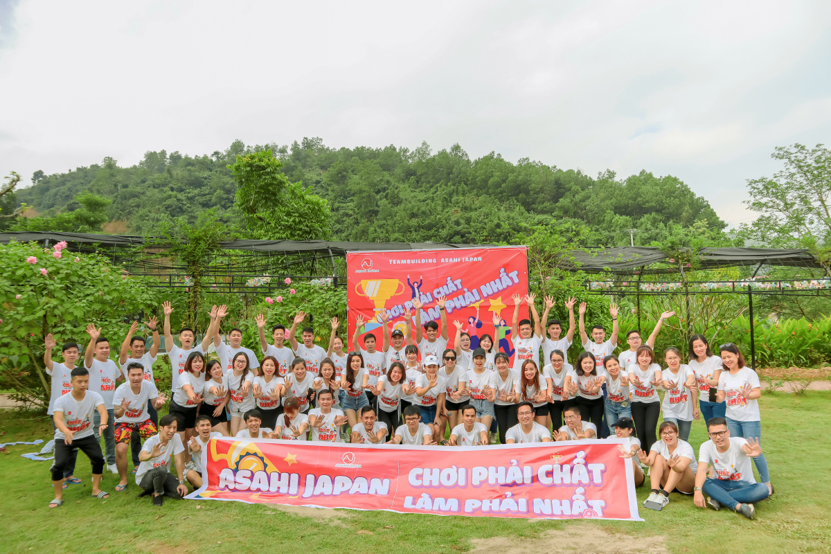 Asahi Japan: Teambuilding 2021 “Chơi phải chất – Làm phải nhất”