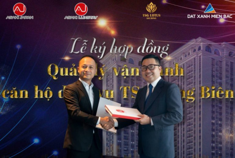 Asahi Luxstay ký kết quản lý cho thuê 50 căn hộ dịch vụ