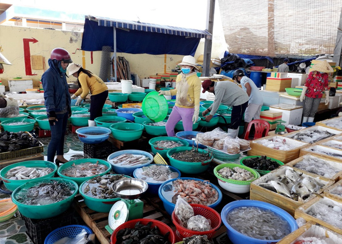Chợ hải sản ở Nha Trang
